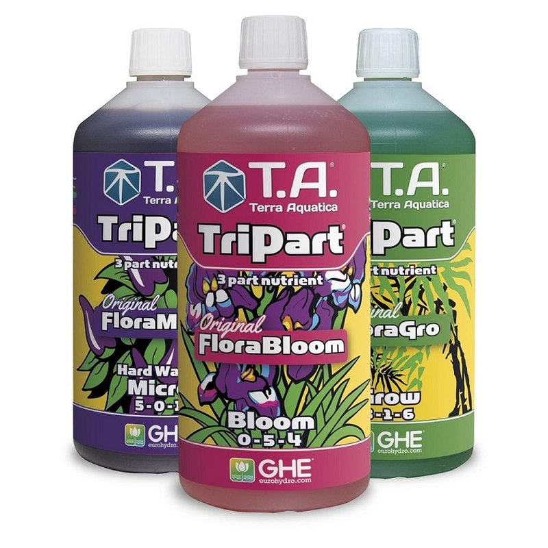 Professional Grow TA Tripart StarterKit Hard Water 0.5L Professional Grow Mammoth Classic 40 Jord, Hobby Paket