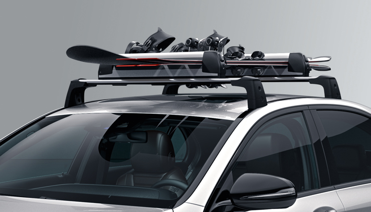 Original Mercedes-Benz Ski und Snowboard Träger New Alustyle Komfort