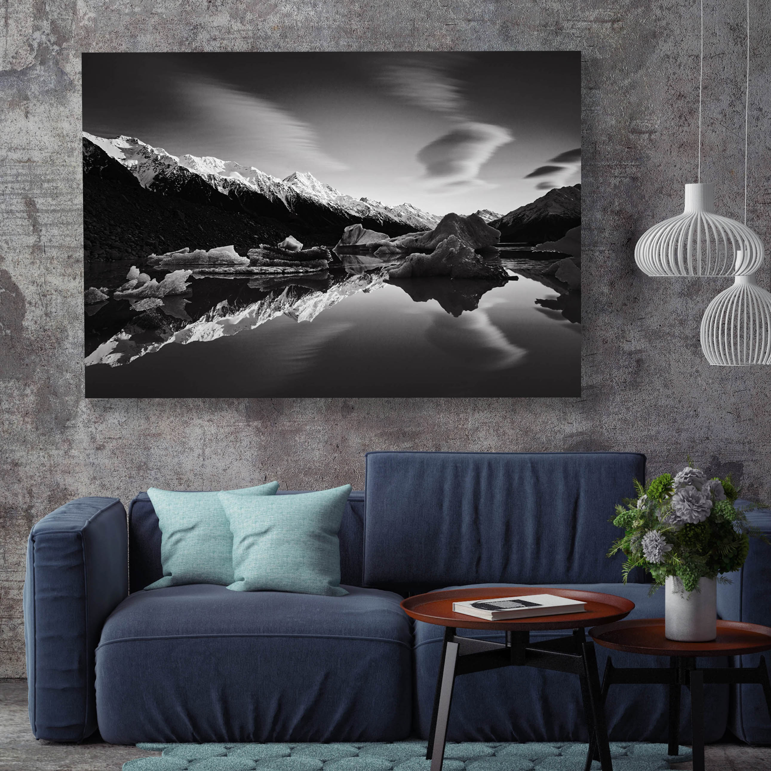 Sound-Absorbing Wall Art - Arctic Silence | Canvasbutik.com