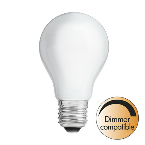 Dimbar LED klot opal 4000K 380lm E14 4W lamportillallt Dimbar LED normal 4000K 800lm E27 7,5W lamportillallt