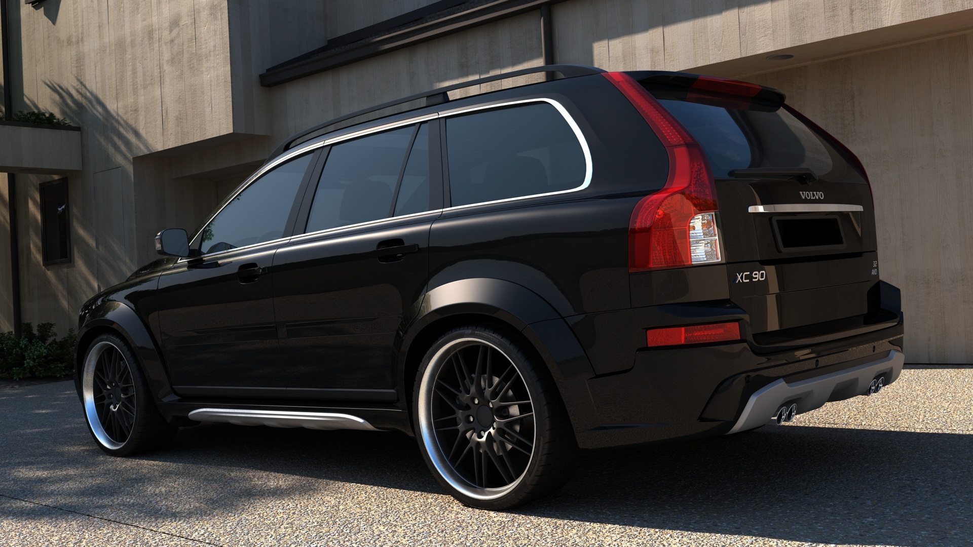 Подножки для volvo xc90