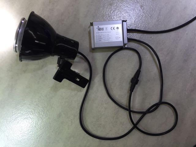 Sköldpaddsgrejer Solar Raptor Clamp Lamp PAR2030 Sköldpaddsgrejer Solar Raptor Clamp Lamp PAR2030