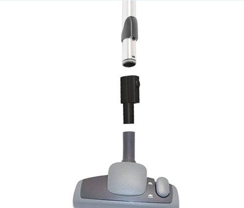 Adapter som förstorar 32 mm dammsugarmunstycken i ZE050 adapter för ovala till runda rör till Dammsugare