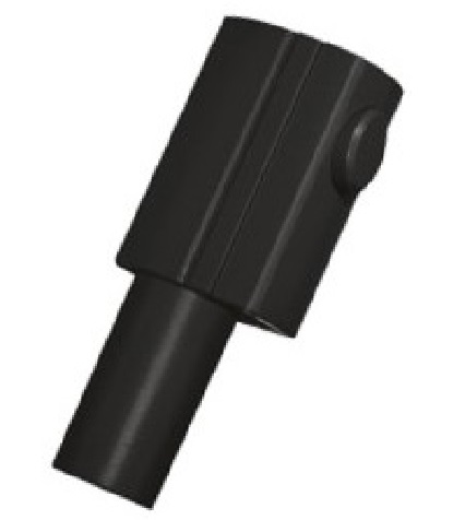 Adapter som förstorar 32 mm dammsugarmunstycken i ZE050 adapter för ovala till runda rör till Dammsugare