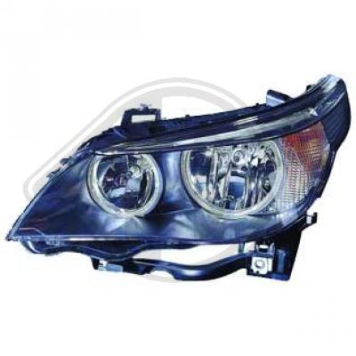 BMW..5 Reihe (E6061) 03 07..Strålkastare Vänster BMW E60E61 fälgar, lyktor, front, grill m.m. Bildelar