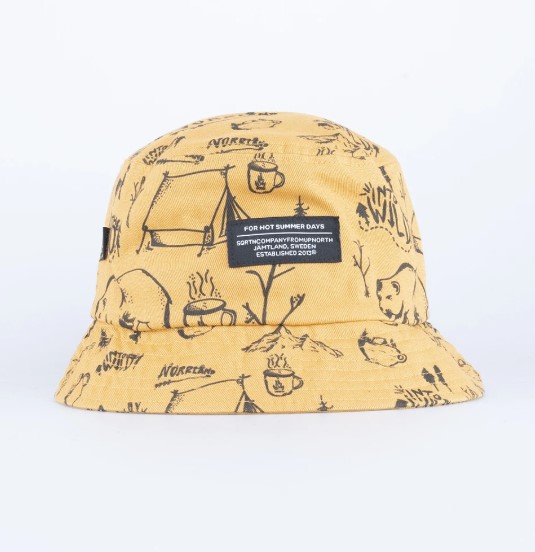 SQRTN Bucket Hat Into Mustard