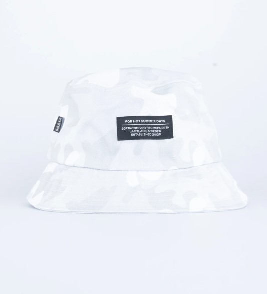 SQRTN Bucket Hat Grey Camo