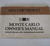 1974 Chevrolet Monte Carlo Owners Manual