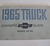 1965 Chevrolet Truck Owners Guide Series 50 - 80