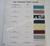 1961 Chevrolet Truck Colors bulletin no 33 Sheet4