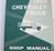1960 Chevrolet Truck Shop Manual original