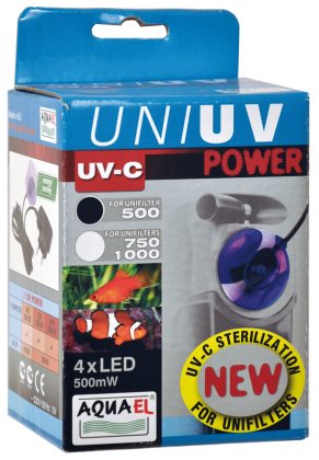 Aquael UV lampa Unifilter 500 Akvariumkungen.se Aquael UV lampa Unifilter 500 Akvariumkungen.se