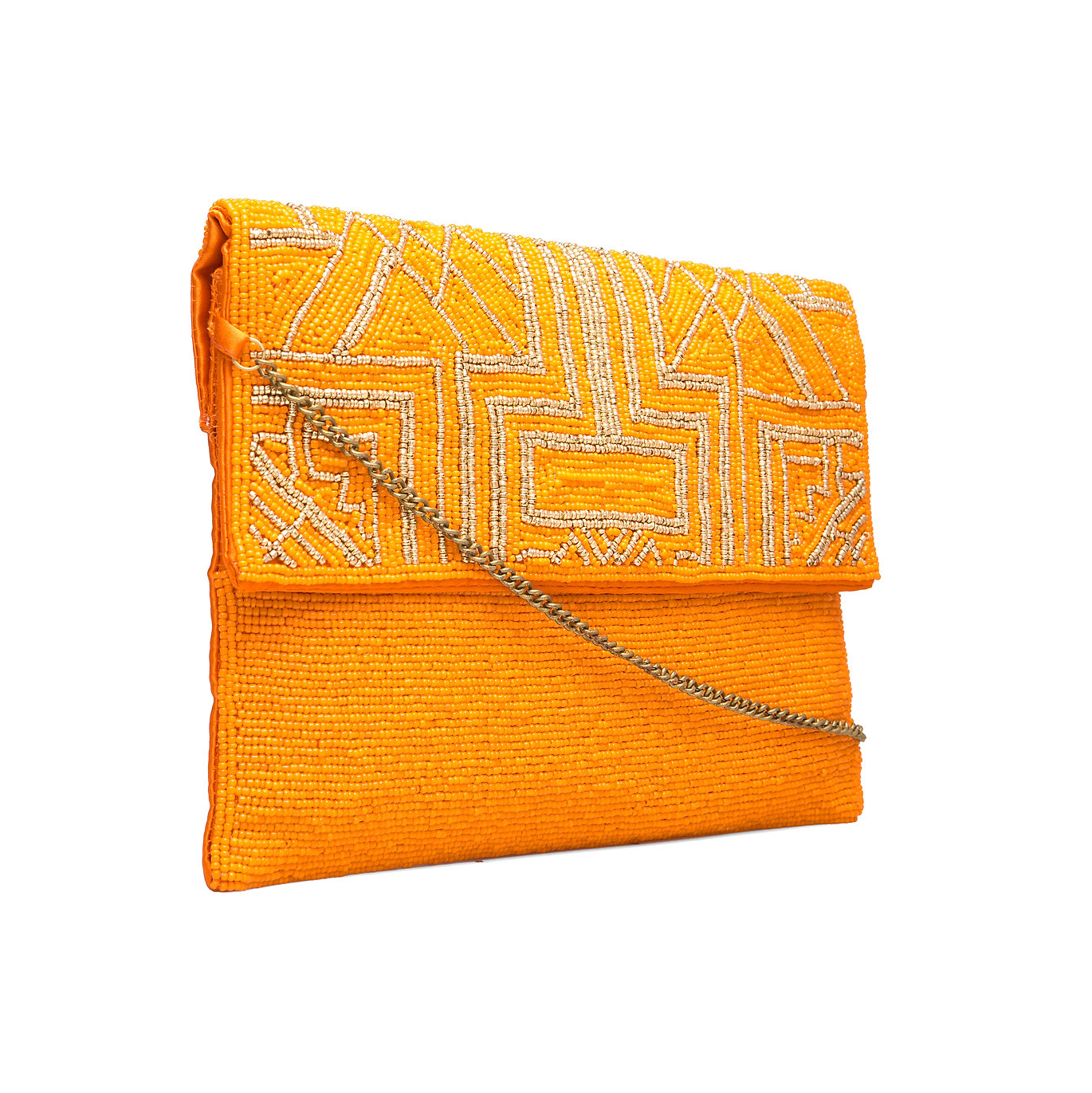 cleo beaded clutch bag