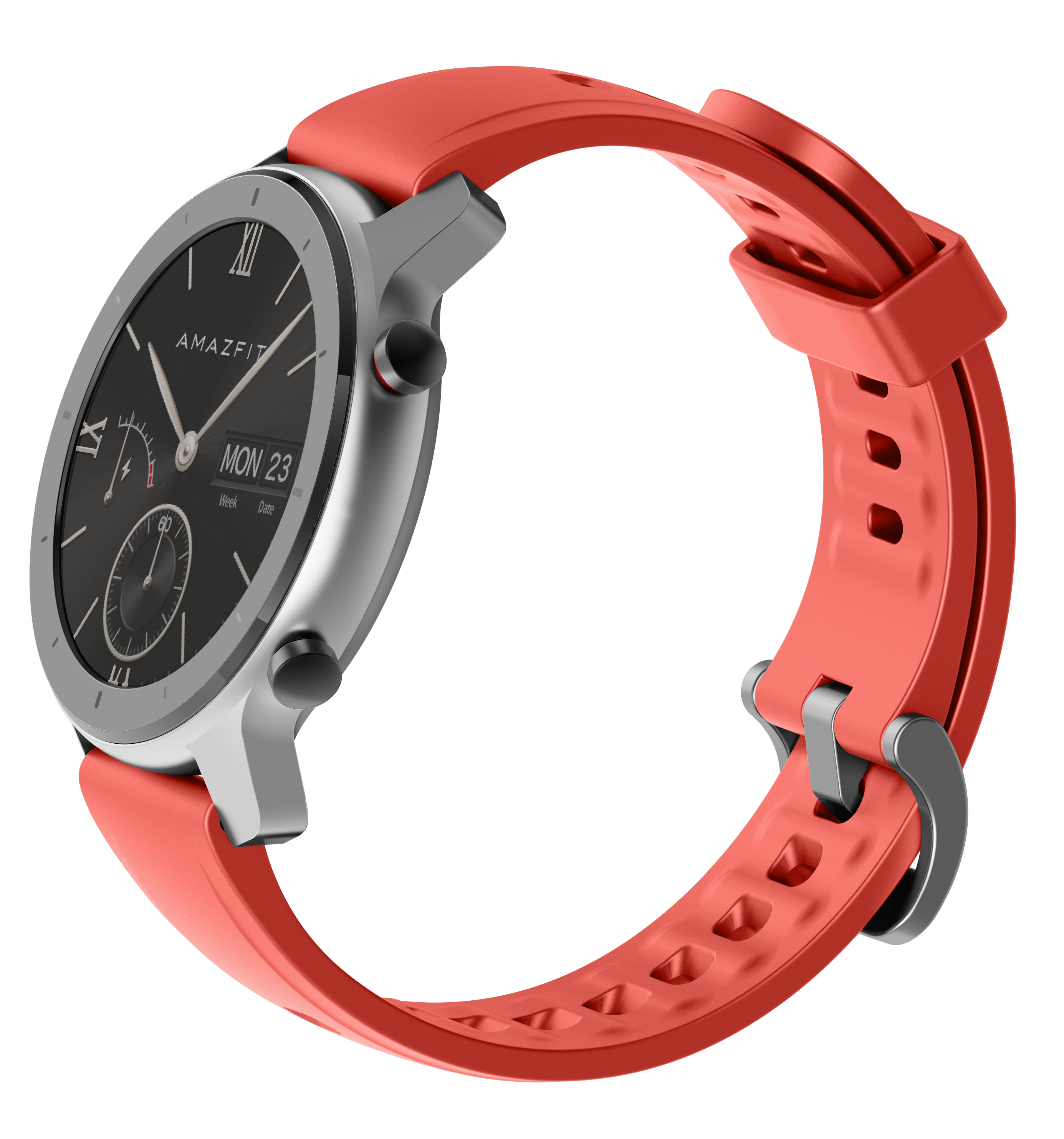 amazfit gtr 42mm red
