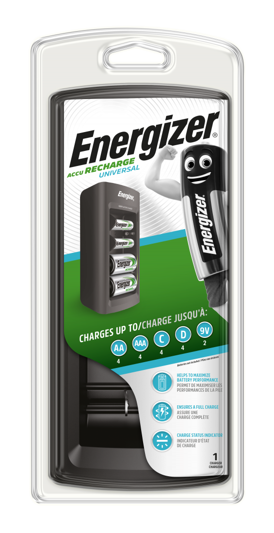ENERGIZER® UNIVERSAL LADDARE ENERGIZER® UNIVERSAL LADDARE
