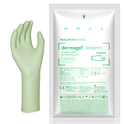 non latex sterile surgical gloves