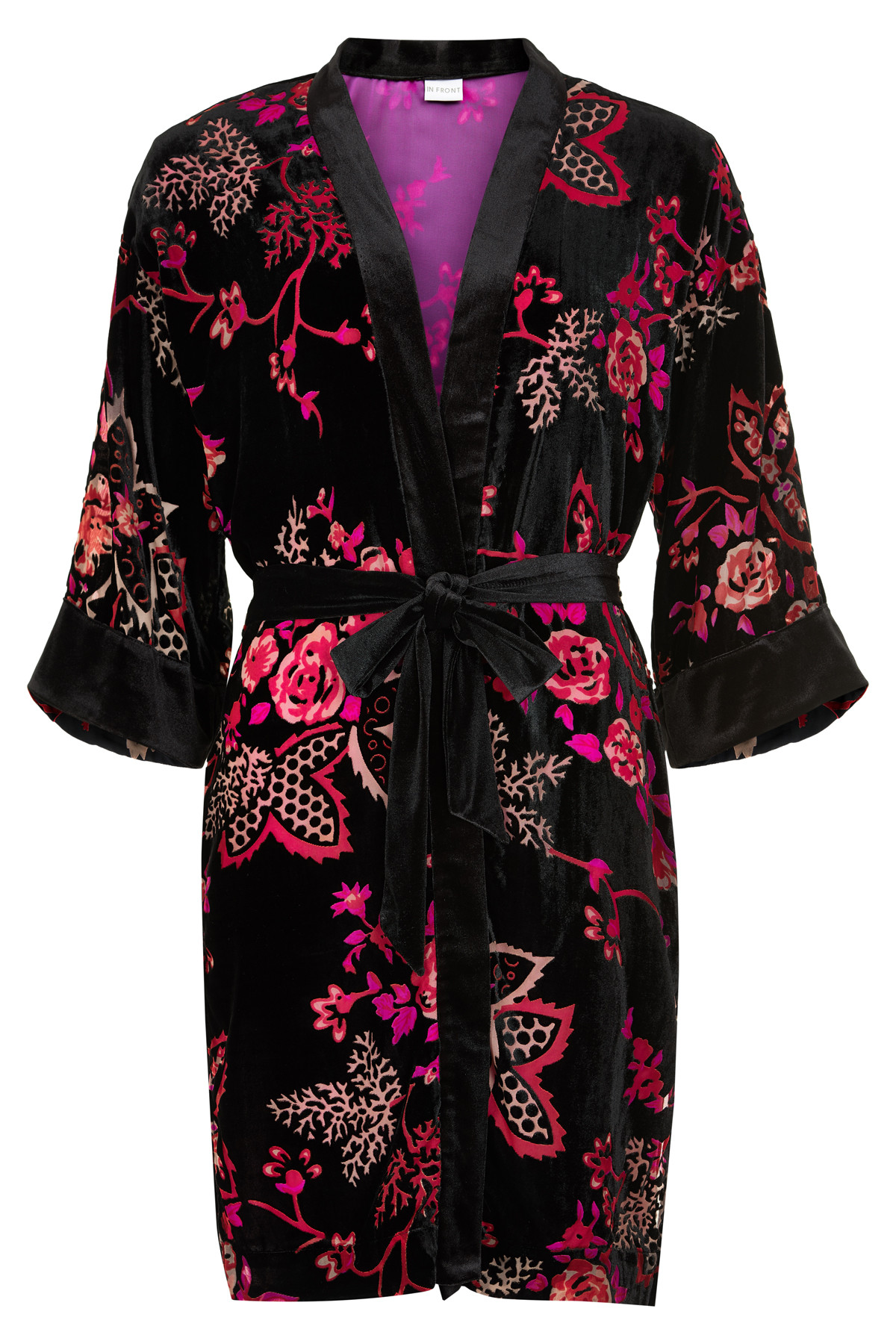 Soffy Kimono Cardigan 3Magasin Mélange Effect Maxi Jumper 3Magasin